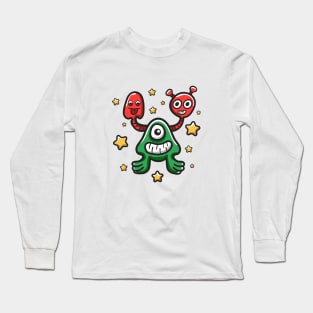 Monster Smile Long Sleeve T-Shirt